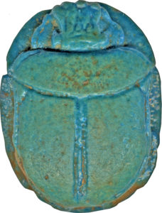 Scarab amulet, between 1333 and 1279 BC, Egypt