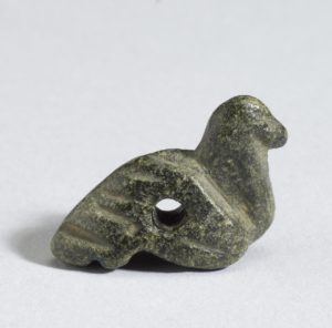 In Mesopotamia, small animal figurines were worn as amulets and also offered in temples as gifts to the gods. Pendants worn on the body served as talismans to ward off evil and to increase the wearer's power. Animals had a special meaning, and some were directly linked to a deity.